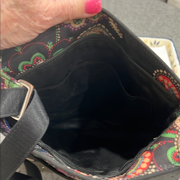 Vera Bradley Black Paisley Women's Bag Set - Picture 7 of 7